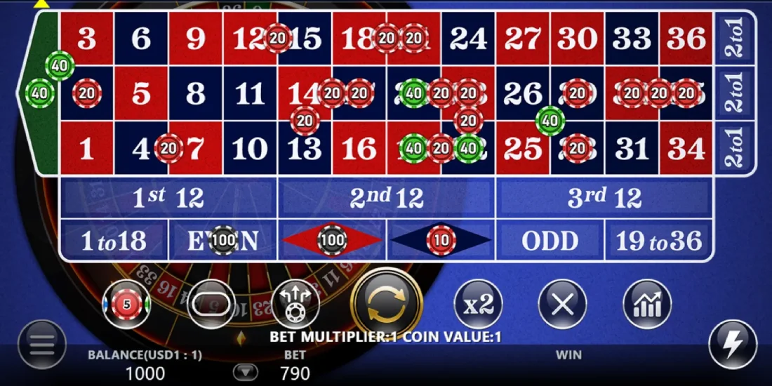 play roulette online